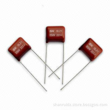 Capacitors with metallized film, suits resonant bypass filtering circuit